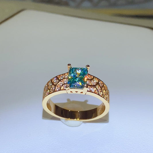 1 Carat Moissanite 925 Sterling Silver Ring - NJPH Best Selling