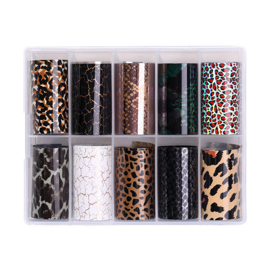 Ins Classic Manicure Nail Sticker Snake Star Set Sticker - NJPH Best Selling