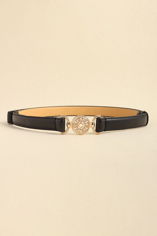 Rhinestone Decor PU Leather Belt - NJPH Best Selling
