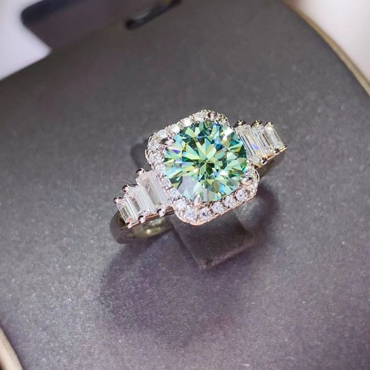 3 Carat Moissanite 925 Sterling Silver Ring - NJPH Best Selling