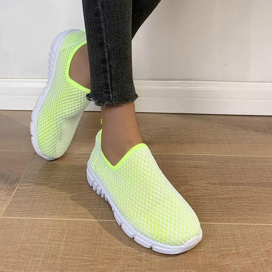 Cnady Color Sports Shoes Summer Walking Running Flats Shoes Women Sneakers - NJPH Best Selling
