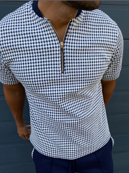 Summer New Style Printed Men's Polo Shirts Fashion Casual Business Men's Short Sleeves - NJPH Best Selling