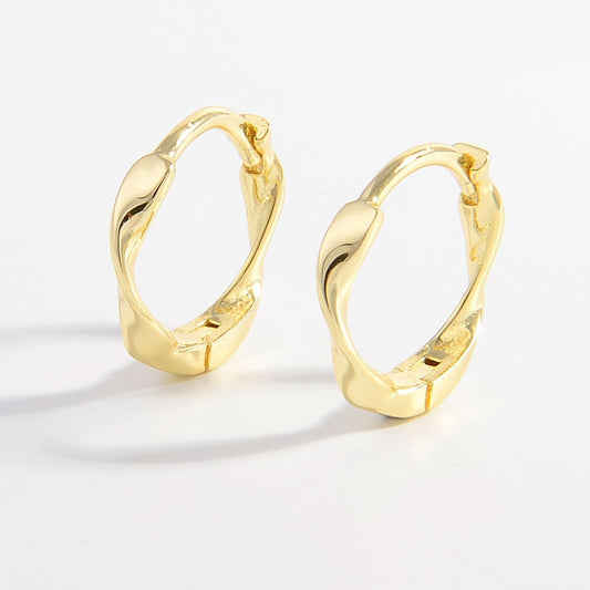925 Sterling Silver Hoop Earrings - NJPH Best Selling