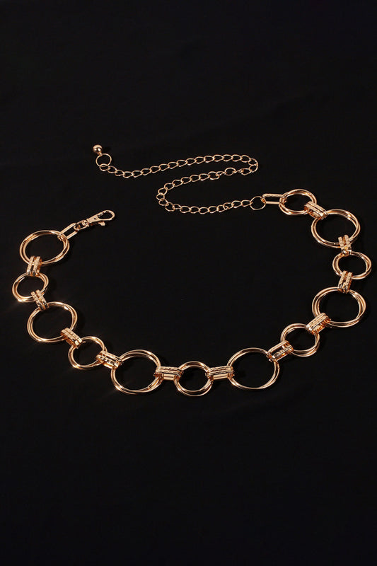 Alloy Chain Circle Shape Belt - NJPH Best Selling