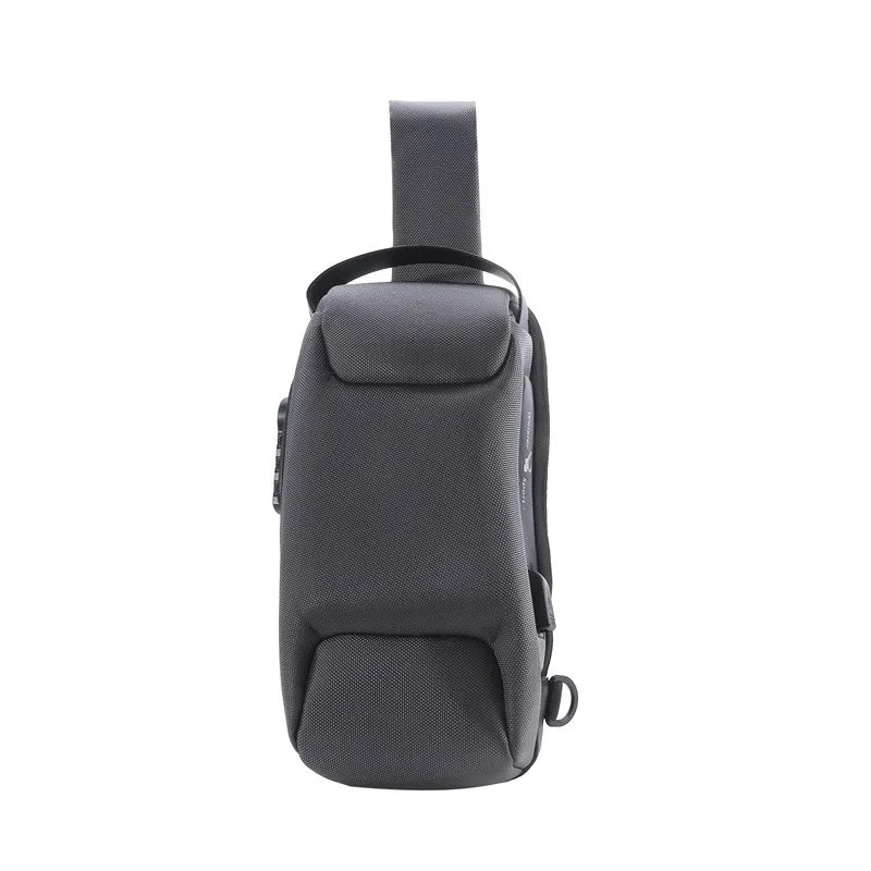 Men'S Usb Crossbody Bag Anti-Theft Shoulder Bags Waterproof Oxford Waist Bag Multifunction Short Travel Messenger Chest Pack - NJPH Best Selling