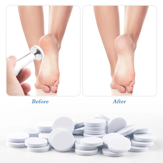 Foot Rasp Self-Adhesive Replaceable Sanding Paper For Professional Pedicure Polishing For Remove Dead Skin Calluse Buffing Disc - NJPH Best Selling