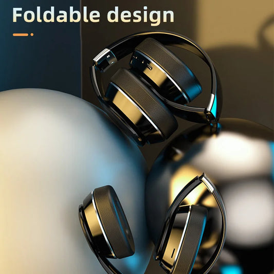 Xiaomi Wireless Headset HiFi Headphones with Mic Foldable Over Ear Bluetooth 5.0 Headphone Support TF Card/FM Radio for Phone PC - NJPH Best Selling