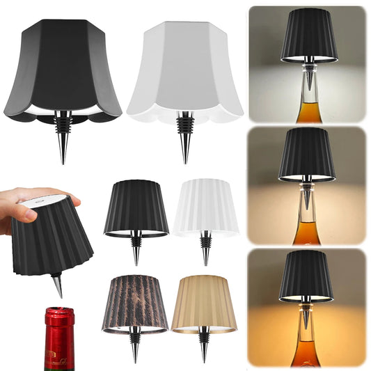 Wine Bottle LED Wireless Table Lamp