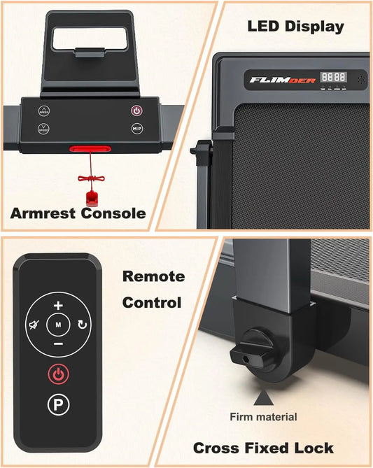 Treadmill, 300 lb Capacity Under Desk