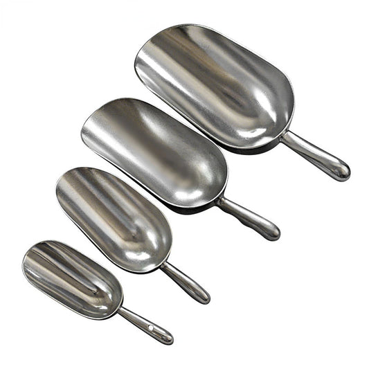 Aluminum Ice Scoop Dry Goods Shovel Bar Ice Scoop 6/12/24/38oz - NJPH Best Selling