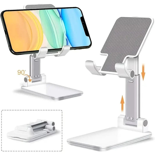 Desk Mobile Phone Holder Stand For IPhone IPad Xiaomi Adjustable Desktop Tablet Holder Universal Table Cell Phone Stand - NJPH Best Selling