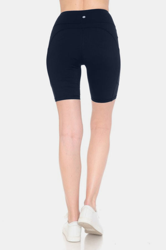 Leggings Depot Full Size High Waist Active Shorts - NJPH Best Selling