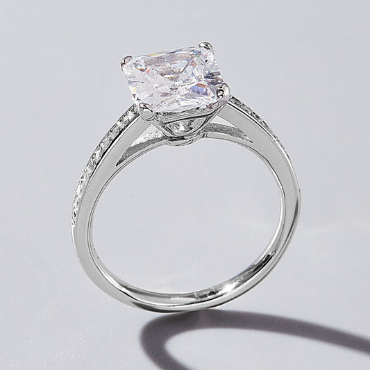 925 Sterling Silver Zircon Ring - NJPH Best Selling