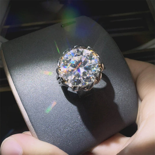 3 Carat 925 Sterling Silver Moissanite Ring - NJPH Best Selling