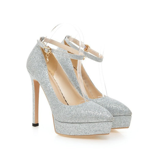 Women's Fashion Classy Stilettos Waterproof Platform Shoes - NJPH Best Selling