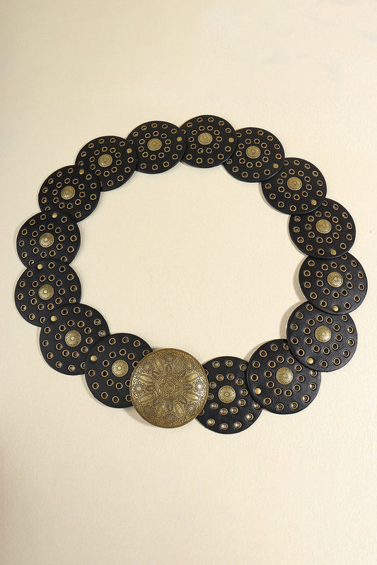 Zinc Alloy PU Disc Belt - NJPH Best Selling