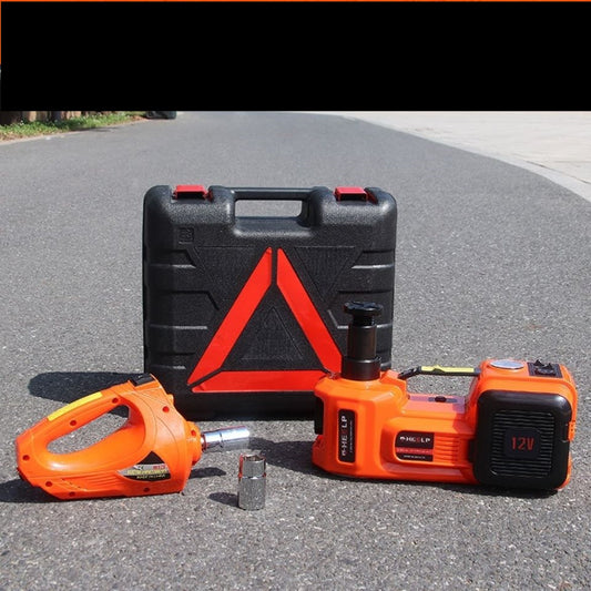 Electric Hydraulic Jack 12v Car Tire Changing Artifact Intelligent Air Wrench Set - NJPH Best Selling