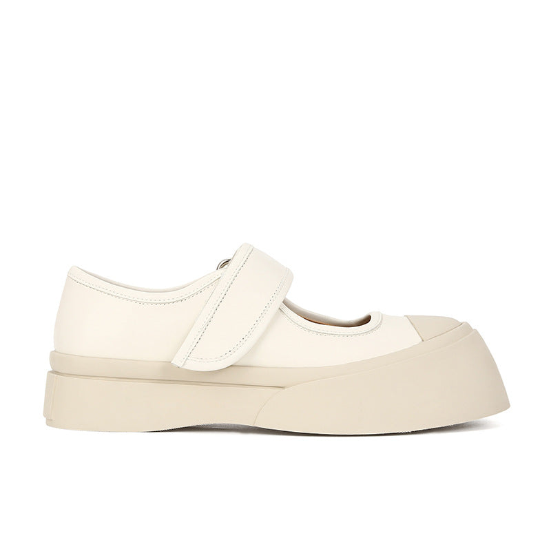 Velcro Platform Mary Jane Shoes Women - NJPH Best Selling 