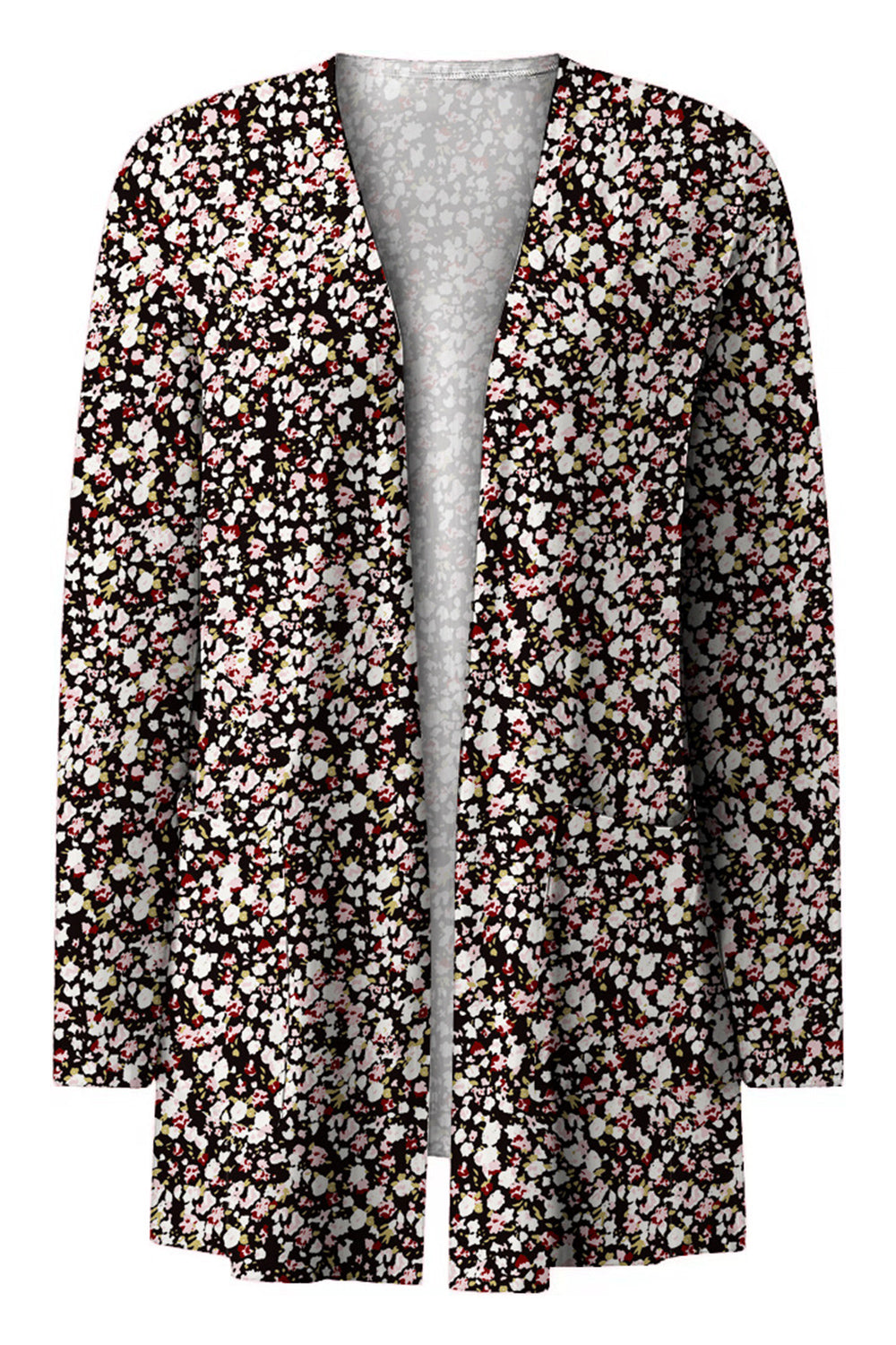 Printed Long Sleeve Cardigan - NJPH Best Selling 