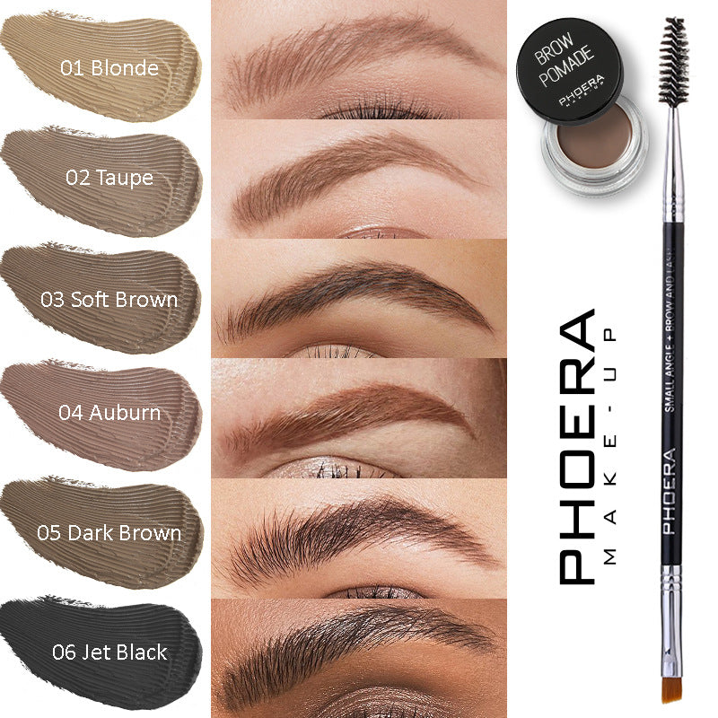 Fashion And Nature Phoera Eyebrow Cream 6 Colors - NJPH Best Selling 