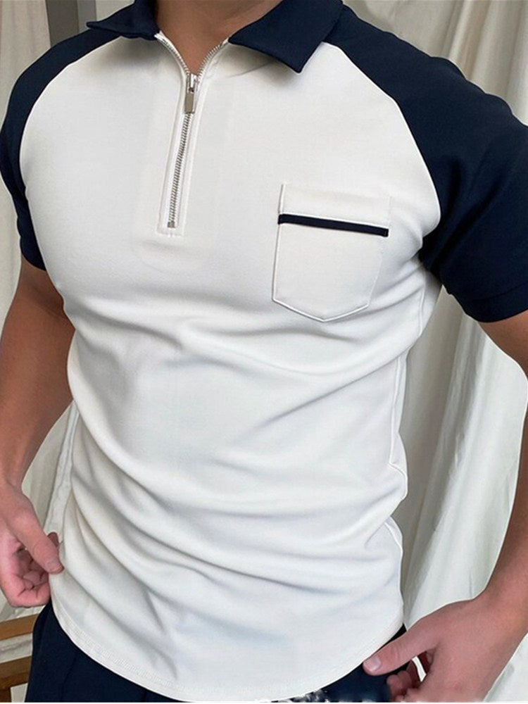 Men's Polo Shirt Men Solid Polo Shirts Brand Men Short-Sleeved Shirt Summer Shirt Man Clothing - NJPH Best Selling 