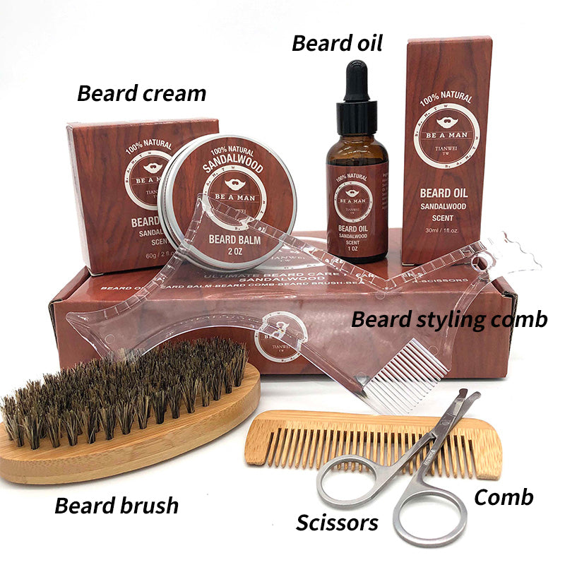 Beard care set Beard oil and beard cream - NJPH Best Selling 