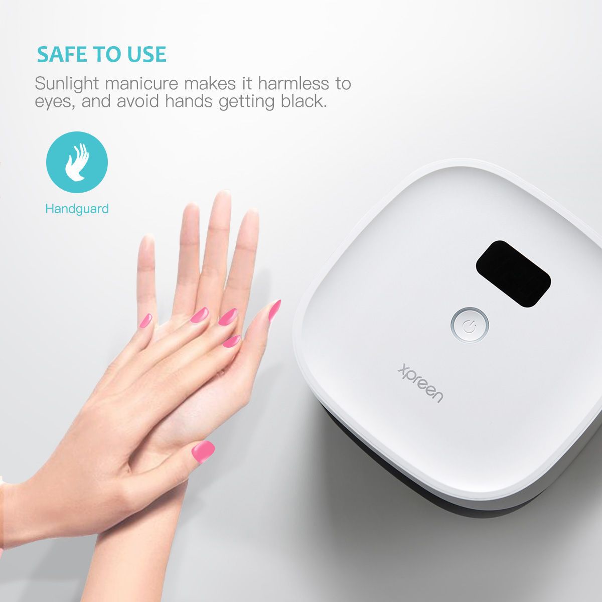 Wireless charging nail phototherapy machine - NJPH Best Selling 