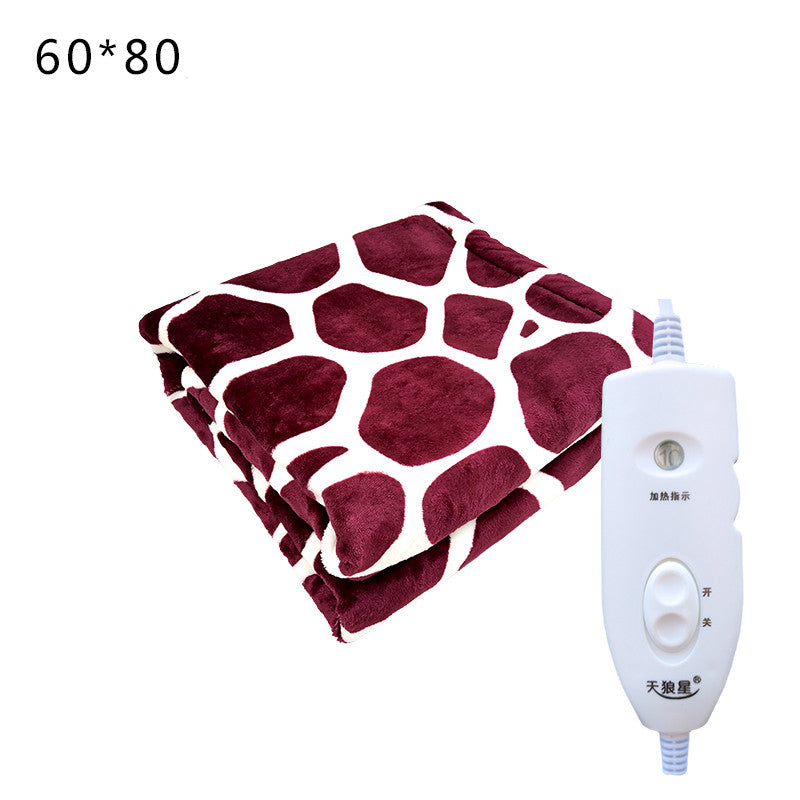 Electric Blanket Body Warmer Winter Single Heated Blanket Thermostat Electric Heating Blanket Carpet Household Beds Heaters Pad - NJPH Best Selling 