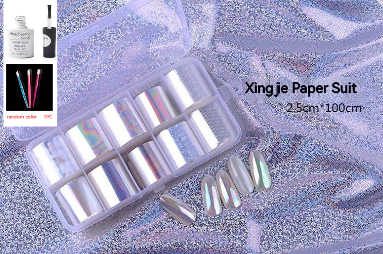 Nail Art Transfer Foils Set Of 12 - NJPH Best Selling 