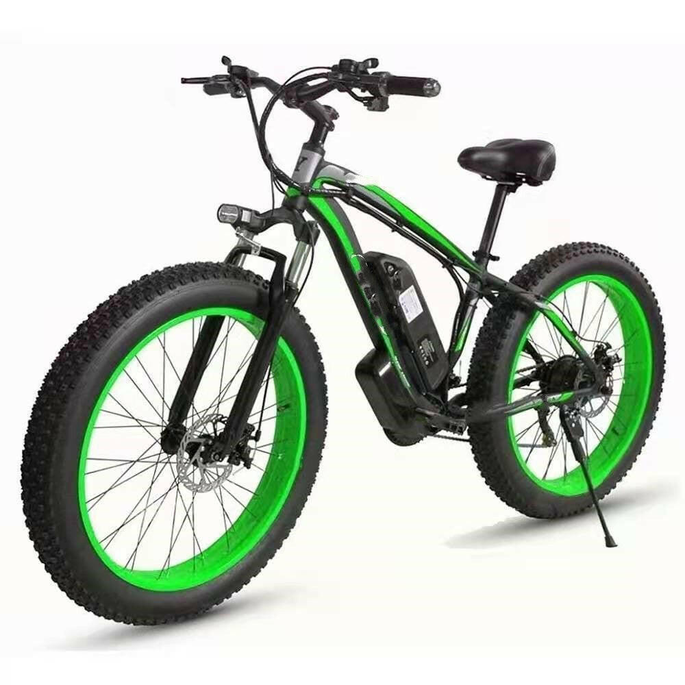 Electric Bicycle Lithium Tram Snow Electric Mountain Bike 21 Speed - NJPH Best Selling 