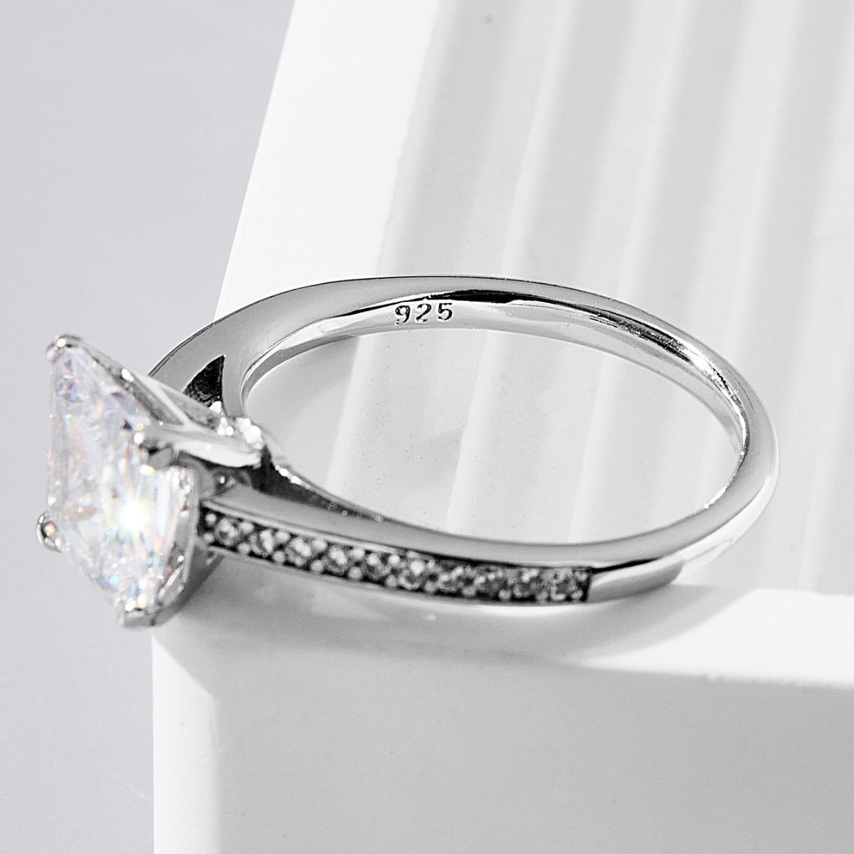 925 Sterling Silver Zircon Ring - NJPH Best Selling 