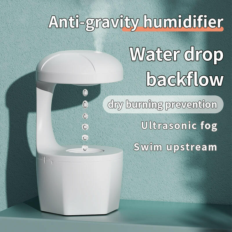 Anti-gravity Humidifier Water Droplet Backflow Aromatherapy Machine Large Capacity Office Bedroom Silent Large Fog Volume Spray - NJPH Best Selling 