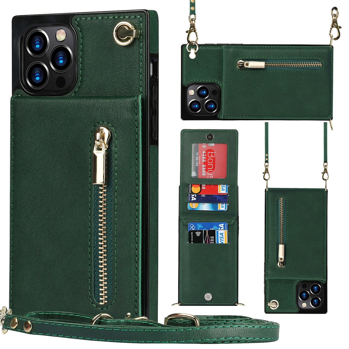 Zipper Phone Case Phone Case Crossbody - NJPH Best Selling 