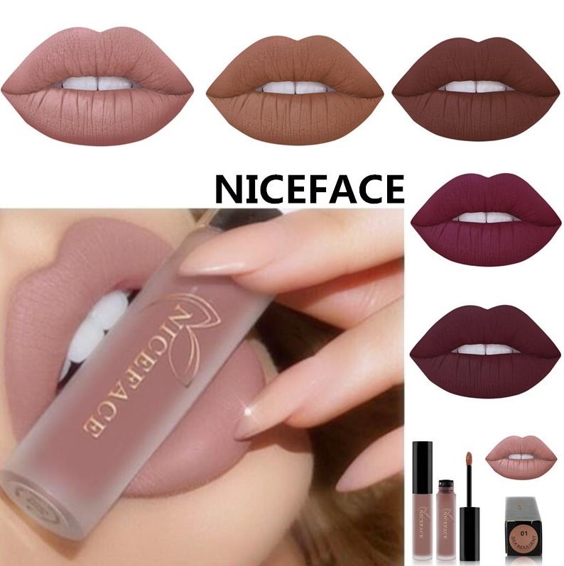 NICEFACE Waterproof Matte liquid Lipstick Long Lasting - NJPH Best Selling 