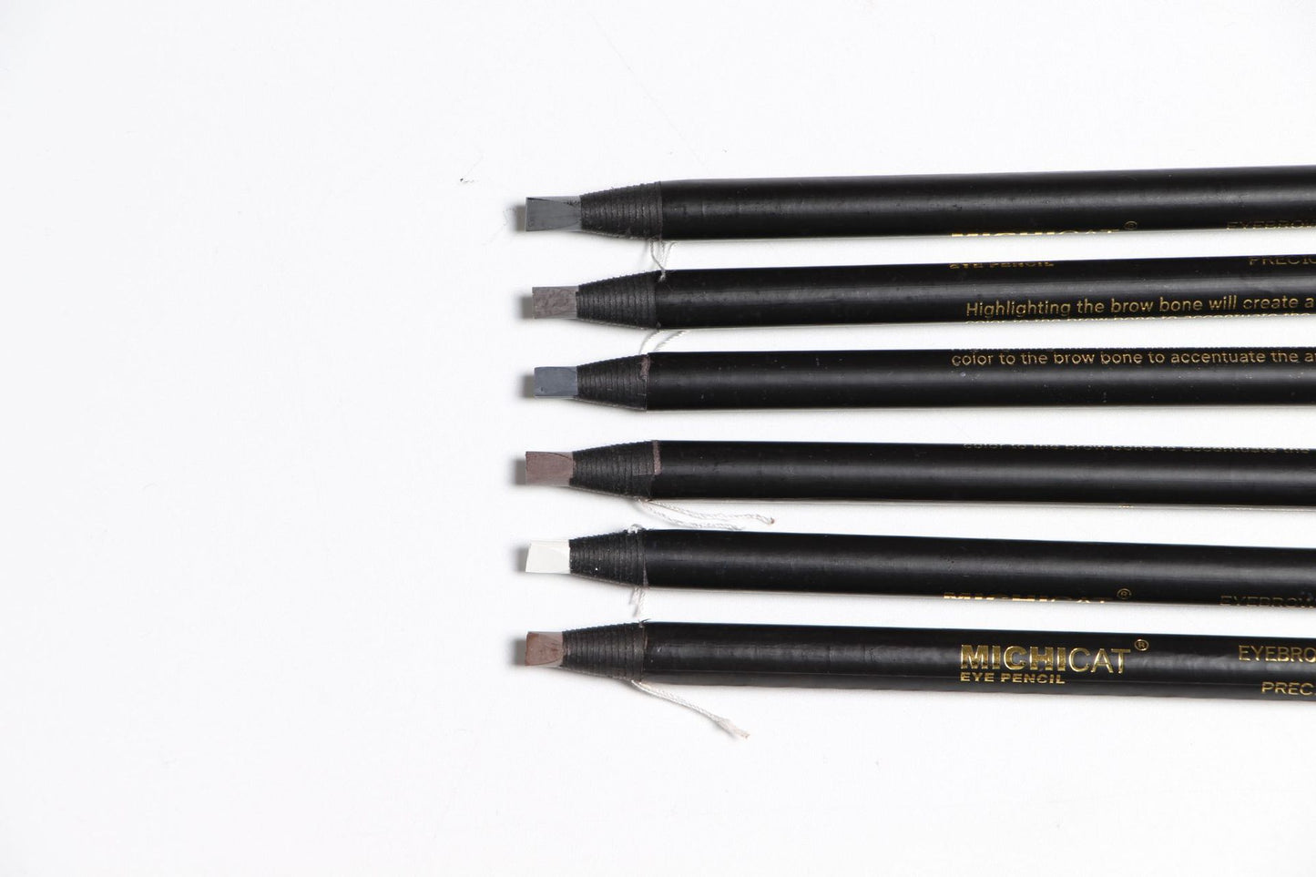 Black Eyebrow Pencil Pull Cord Hard Core Eyebrow Pencil - NJPH Best Selling 