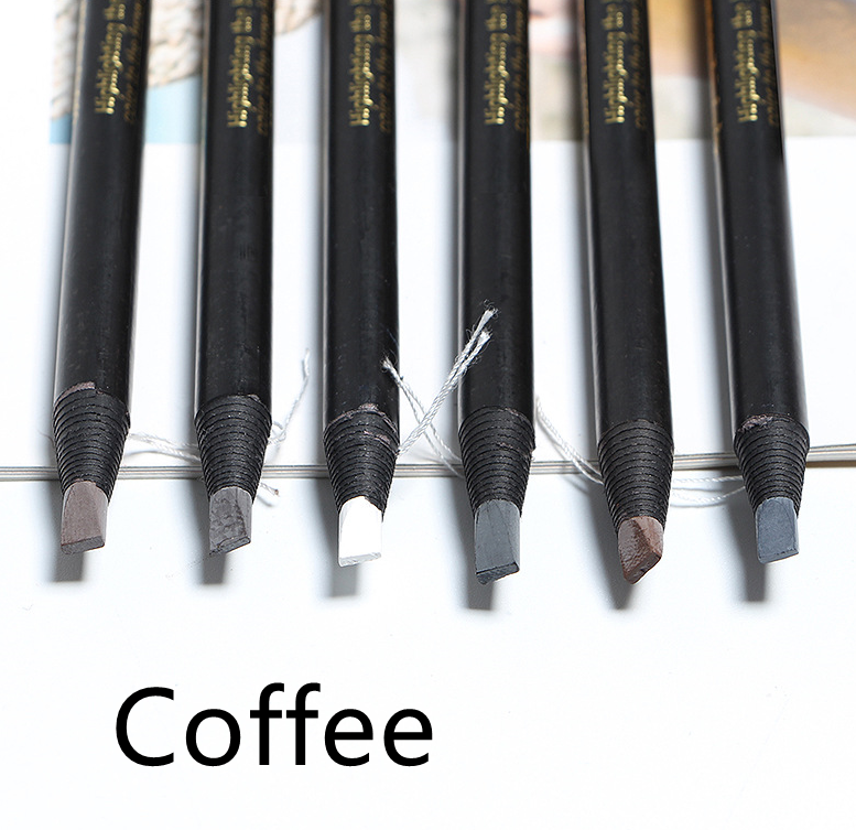 Black Eyebrow Pencil Pull Cord Hard Core Eyebrow Pencil - NJPH Best Selling 