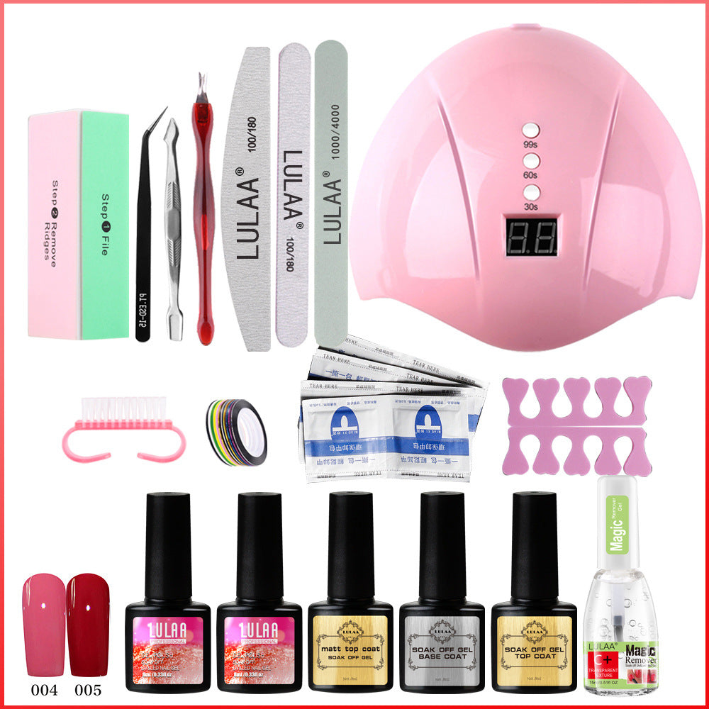 Uv Phototherapy Nail Polish Glue Nail Set - NJPH Best Selling 