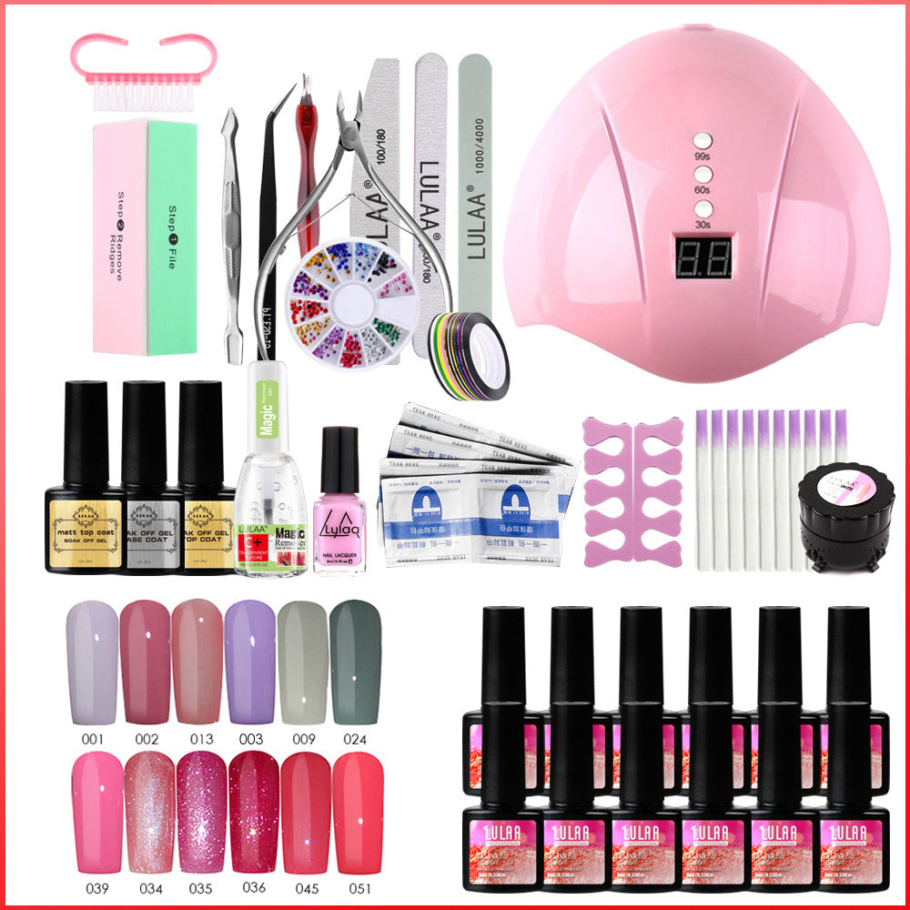 Uv Phototherapy Nail Polish Glue Nail Set - NJPH Best Selling 