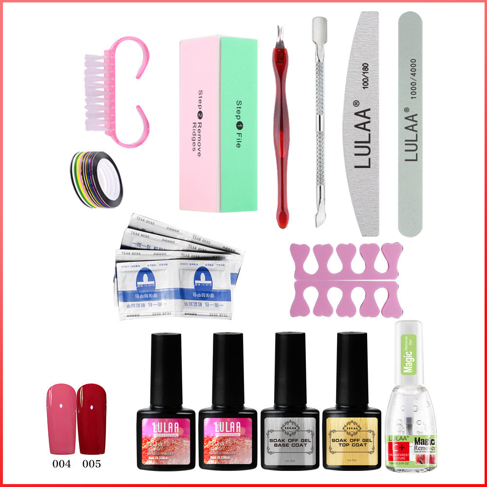 Uv Phototherapy Nail Polish Glue Nail Set - NJPH Best Selling 