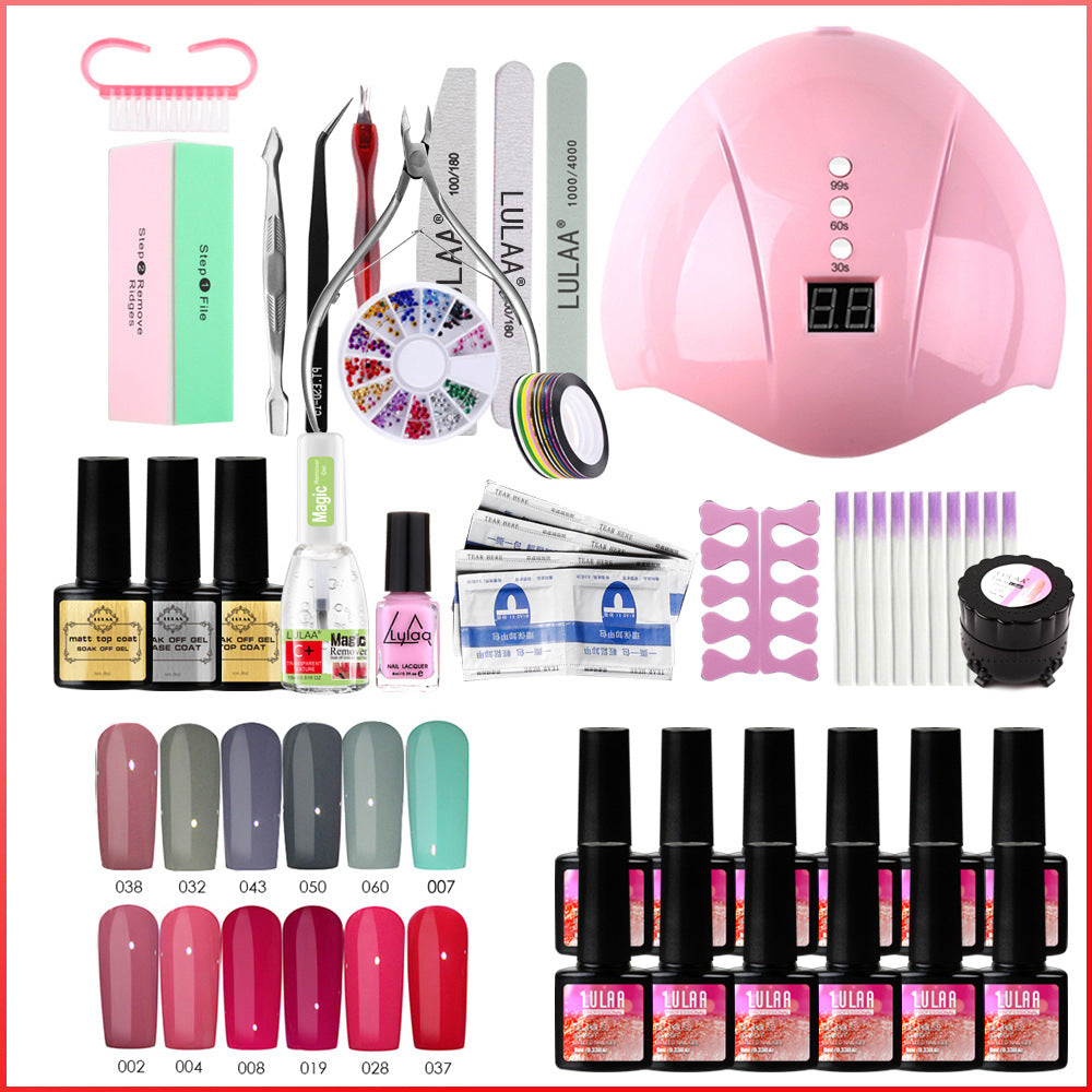 Uv Phototherapy Nail Polish Glue Nail Set - NJPH Best Selling 