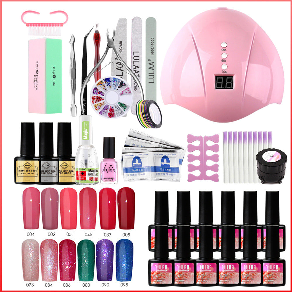 Uv Phototherapy Nail Polish Glue Nail Set - NJPH Best Selling 