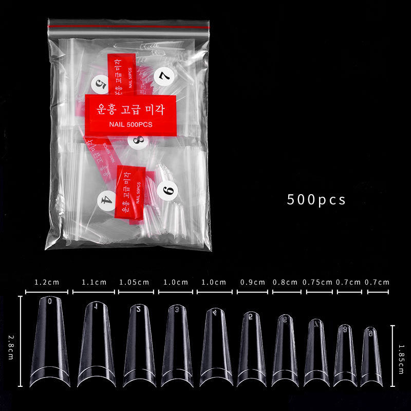 Natural Color 500 Pieces Of Nail Nails In Bags - NJPH Best Selling 