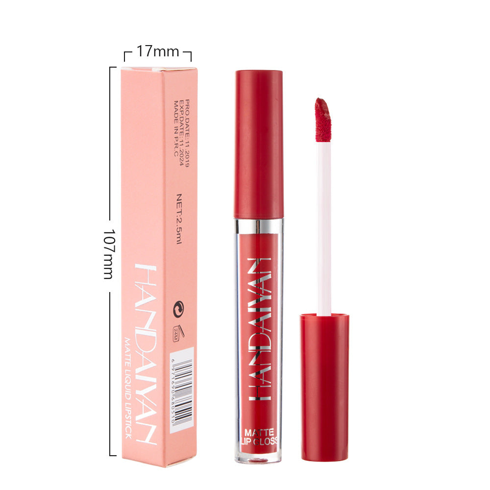 Matte Non-stick Cup Lip Gloss, Non-fading Matte Liquid Lipstick - NJPH Best Selling 