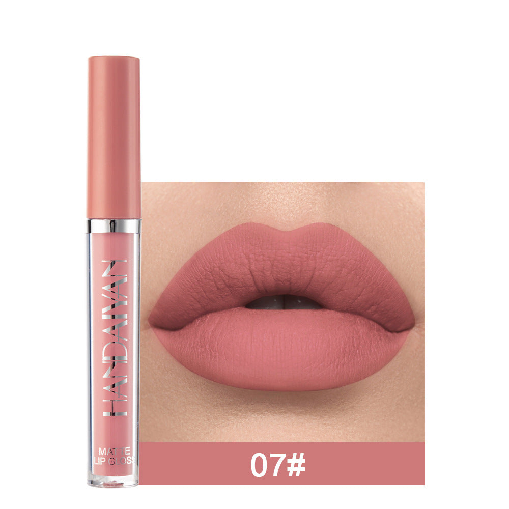 Matte Non-stick Cup Lip Gloss, Non-fading Matte Liquid Lipstick - NJPH Best Selling 