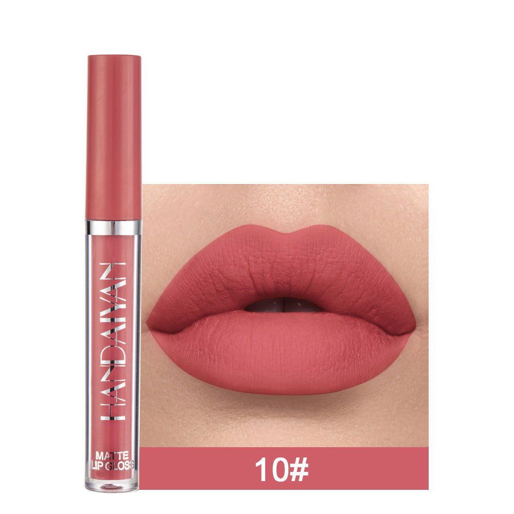 Matte Non-stick Cup Lip Gloss, Non-fading Matte Liquid Lipstick - NJPH Best Selling 