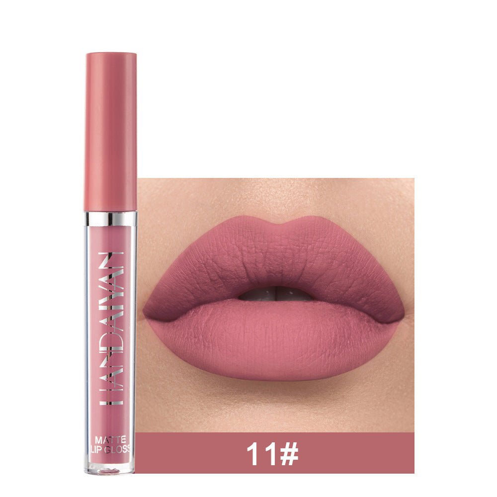 Matte Non-stick Cup Lip Gloss, Non-fading Matte Liquid Lipstick - NJPH Best Selling 