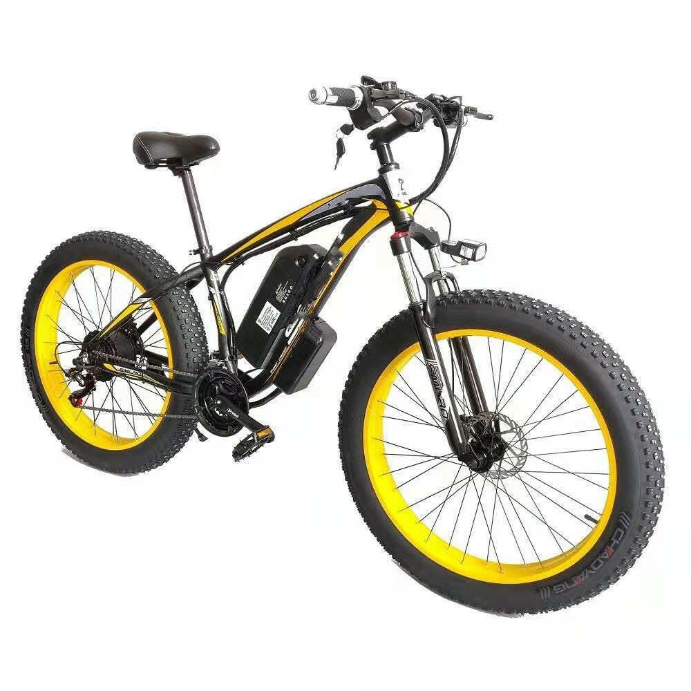 Electric Bicycle Lithium Tram Snow Electric Mountain Bike 21 Speed - NJPH Best Selling 