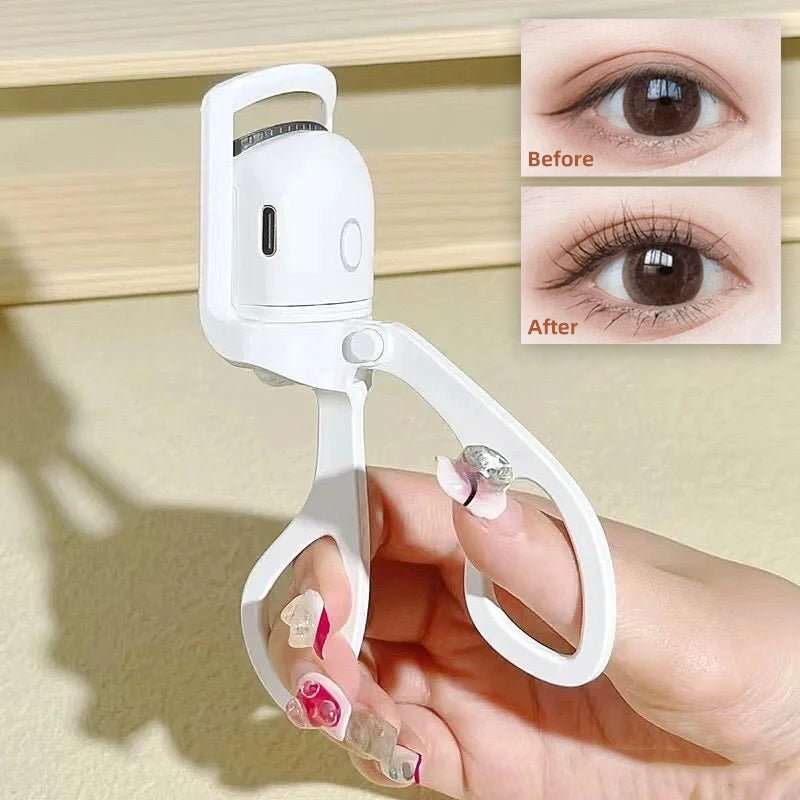 Eyelash Curler Portable Electric Heated Comb - NJPH Best Selling 