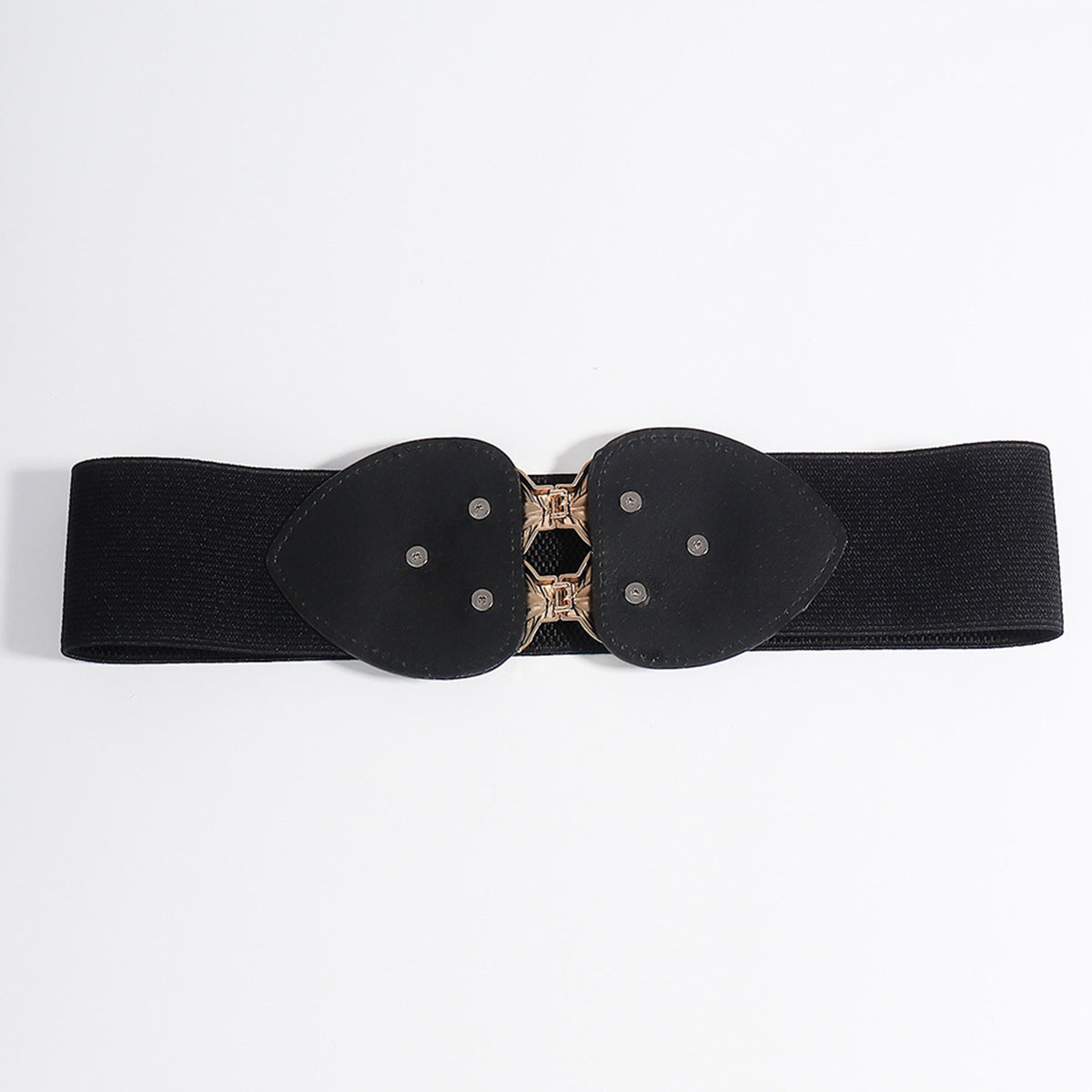 Alloy Leaf Buckle Elastic Belt - NJPH Best Selling 