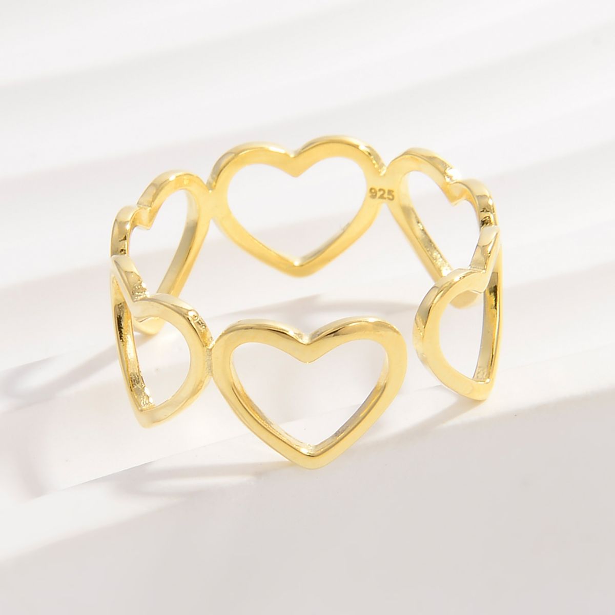 925 Sterling Silver Heart Ring - NJPH Best Selling 